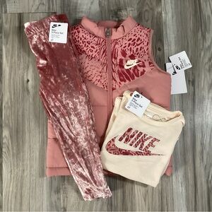 Nike toddler girl vest set size 4T(NWT) ~PRICE IS FIRM, NO OFFERS~